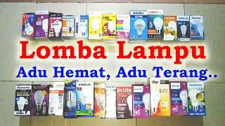 Memilih Lampu Terbaik, Paling Hemat, Terang, Murah..