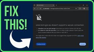 [FIXED] SITE IS NOT SECURE | How to Fix Not Secure Website in Chrome 2024