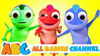 All Babies Channel | THE CLUMSY CHAMELEON 3D SONG | Nursery Rhymes For Kids