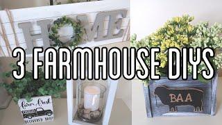 Dollar Tree DIY Farmhouse Home Decor | Thrift Flip DIYs | Trash to Treasure Home Decor