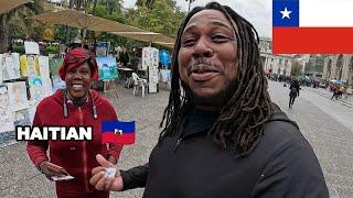 Haitians Living In Chile