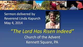 Linda Kapurch Sermon 5 4 14