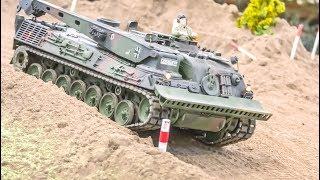 Awesome RC Military Tanks and Trucks in Action!