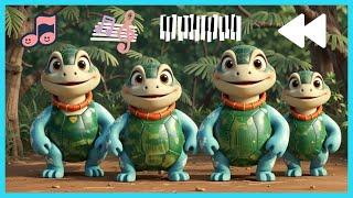 Baby Turtle Song for Children  | Fun & Catchy Kids' Nursery Rhyme