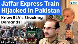 Pakistan's Train Hijacked | Pakistan Army CAPTURED by BLA? BLA on Jaffar Express | World Affairs