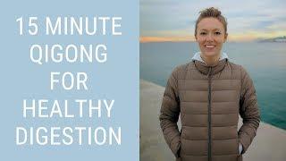 15 Minute Qigong for Better Digestion - Bloating and Stomach Discomfort - Qigong for Beginners