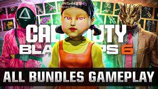 ALL Black Ops 6 Squid Game Bundles Gameplay Showcase… (Pink Guards, Young-Hee, VIPs)