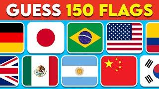  Guess The Country by the Flag Quiz   | Can You Guess 150 Flags?