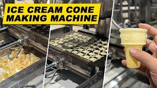 Ice Cream Cone Making Machine|Flat Bottom Shaped Wafer Cone Maker|Wafer Cone Machine|KFC Wafer Cup