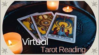 Virtual Tarot Card Reading lets ask out spirit guides to help #live