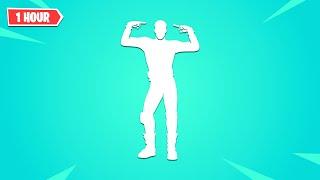 Fortnite Moongazer Emote (1 Hour) | (Cafuné - Tek It (Sped Up))