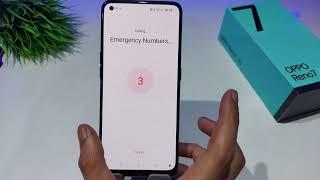 How to set Emergency Call and Message in Oppo Reno 7,6 pro | oppo reno 6 pro me sos calling use kare