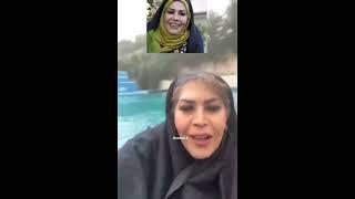 ویدیوی جنجالی الهام صفوی زاده مجری سابق صدا و سیما در استخر ویلای شخصی‌اش