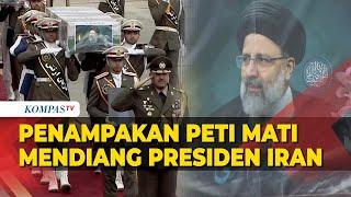 Jenazah Presiden Iran Ebrahim Raisi Disambut Tangis Pejabat