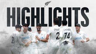 14 Wickets On Day 2 | Highlights | New Zealand v England 3rd Test Day 2