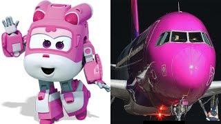 Super Wings ALL Characters In Real Life