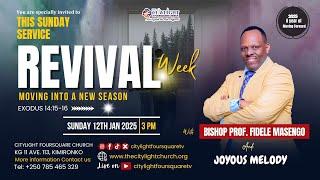 FOURSQUARE TV I CELEBRATION SERVICE WITH BISHOP PROF. FIDELE  MASENGO. -12.01.2025