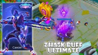 Zhask New Buff Ultimate for Zodiac Skin "CANCER" | Mobile Legends
