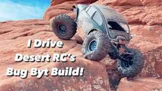 Desert RC Run & Review! Bug Byt Coyote Chassis