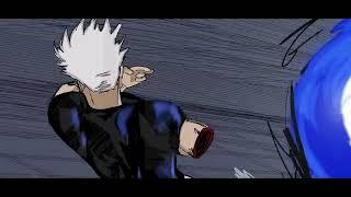 Battle of the Strongests! || Gojo vs Sukuna Animation (Colored+Dubbed)