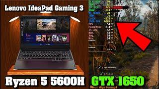 Lenovo IdeaPad Gaming 3 Ryzen 5 5600H GTX 1650 - MEJOR LAPTOP GAMING CALIDAD PRECIO 2024