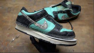 Restoring $3000 2005 Tiffany Diamond Dunk SB's