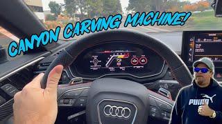 Fun POV Drive in Audi RS5 Sportback!
