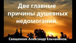 Две главные причины душевных недомоганий. Отец Александр Ельчанинов.