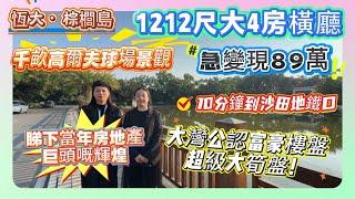 大灣公認富豪樓盤大筍盤！【恆大·棕櫚島】1212尺大4房橫廳 | 急變現89萬 | 睇下當年房地產巨頭嘅輝煌 | 千畝高爾夫球場景觀 | 10分鐘到沙田地鐵口#惠州 #筍盤 #地產 #惠州樓盤