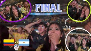 #reaccion #colombia - #argentina  / Movistar Arena