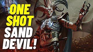 Turvold Showcase: ONE SHOT Sand Devil & Arena! • RAID Shadow Legends