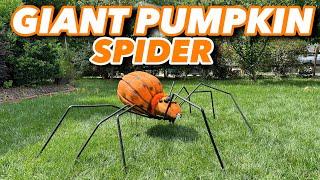 Giant Pumpkin Spider - Tutorial