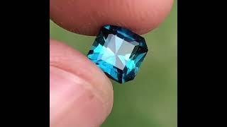 Beautiful Cut 1.20 CT True Blue Indicolite Tourmaline Gemstone from Afghanistan.