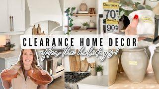 CLEARANCE HOME DECOR SHOP WITH ME 2025 | Redecorating my Home after the holidays! Home Styling Ideas