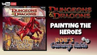 Dungeons & Dragons: Wrath of Ashardalon Board Game - Painting Miniatures