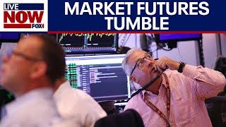 STOCKS PLUNGE: Futures market sell-off amid Trump tariff concerns | LiveNOW from FOX