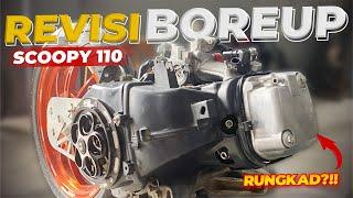 REVISI 33 | REVISI MESIN BOREUP SCOOPY 130CC