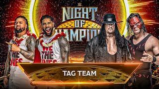 The Usos Vs Brothers Of Destruction - Tag Team Match | WWE Night Of Champions