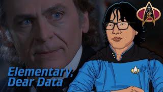 Moriarty makes the Holodeck VERY interesting... - TNG: Elementary, Dear Data - Season 2, Episode 3