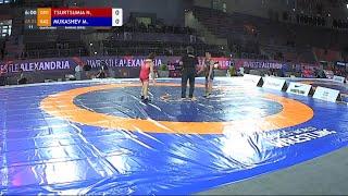 Qualification • GR 55Kg • Nugzari TSURTSUMIA (GEO) vs. Marlan MUKASHEV (KAZ)