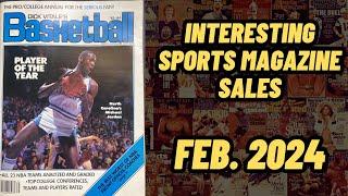 Interesting Sports Magazine Sales - February 2024