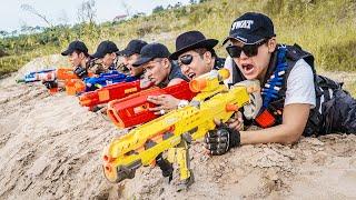 LTT Game Nerf War : Captain Warriors SEAL X Nerf Guns Fight Inhuman Group Secret Agent