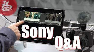 Sony Interview: Firmware Development, SSD Support, Dummy Battery, Multi Camera App & More (IBC 2024)