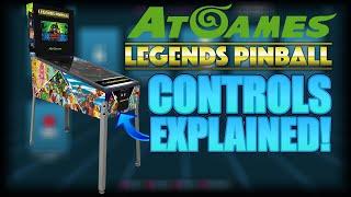 AtGames Legends Pinball Updated Pics and Controls Explained!