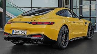 NEW Mercedes-AMG GT 43 Coupé (4-CYLINDER) | FIRST LOOK