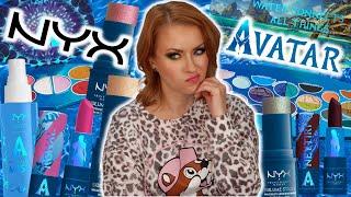 Money WASTED?! NEW NYX x Avatar The Way of the Water Collection Review + 3 LOOKS