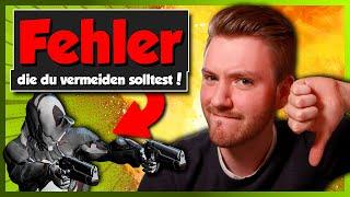 DIESE 10 FEHLER, solltest du in WARFRAME unbedingt VERMEIDEN! (Anfänger-Tipps)