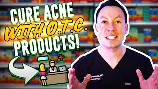 Cure acne with over the counter products | SwoleMD Skincare #shorts