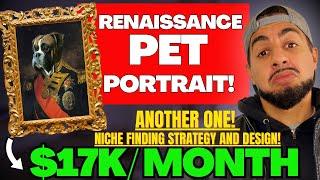 Renaissance Digital Pet Portrait Made For Etsy (TUTORIAL)