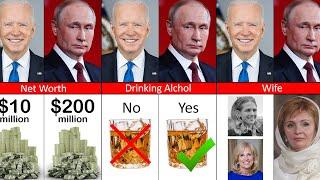 Joe Biden VS Vladimir Putin Comparison